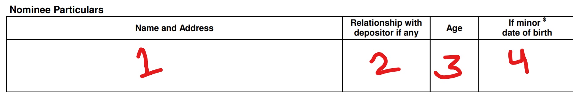 Indian bank nomination form kaise bhare - Bank Fiber
