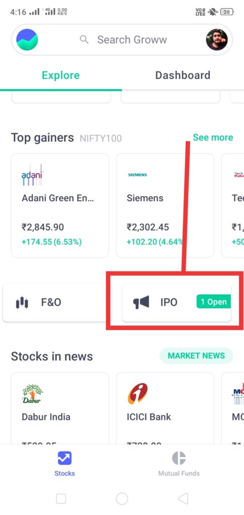 How to Apply for LIC IPO as policy holder in Groww ?
