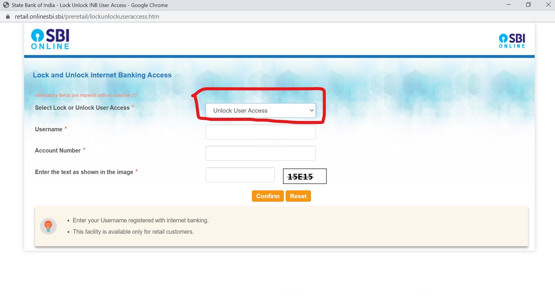 how to get user id for sbi yono