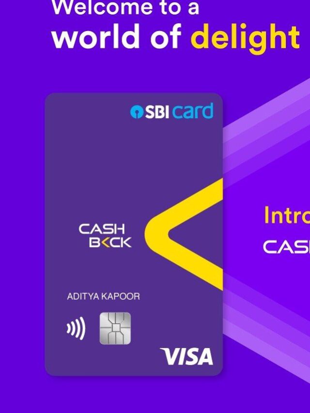 sbi cashback card